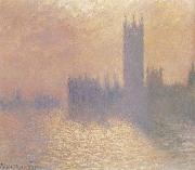 Houses of Parliament,London,Stormy Sky
